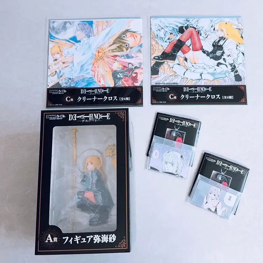 [BUNJANG] Death Note DMM Lottery A Prize Misa Figure &amp; Acrylic Keyring (Sealed) / 미개봉) 데스노트 제일복권 A상 미사 피규어 dmm 쿠지 아크릴키링 덤
