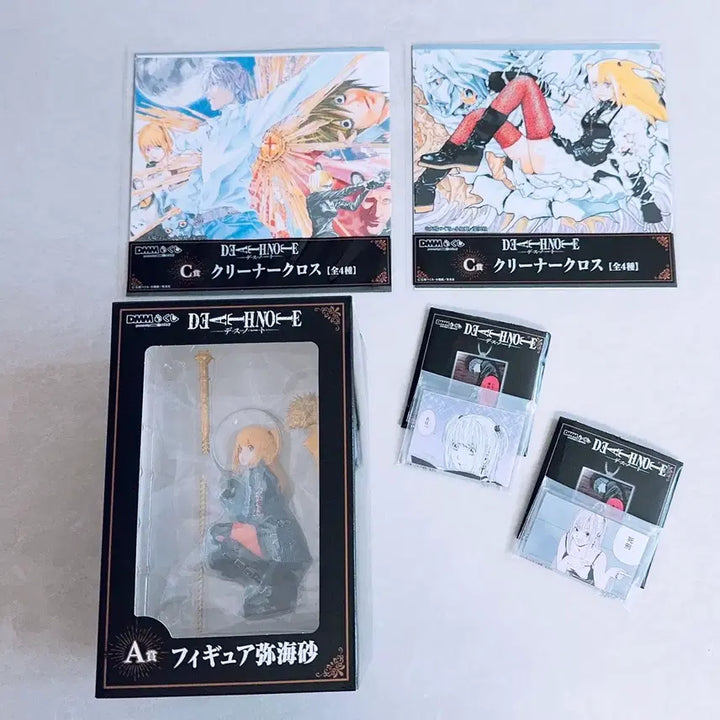 [BUNJANG] Death Note DMM Lottery A Prize Misa Figure &amp; Acrylic Keyring (Sealed) / 미개봉) 데스노트 제일복권 A상 미사 피규어 dmm 쿠지 아크릴키링 덤