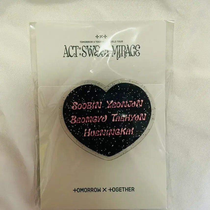 [BUNJANG] TXT Sweet Mirage Photocard Holder (Official Goods) / 미개봉)투바투 스윗미라지 그립톡(공굿) txt