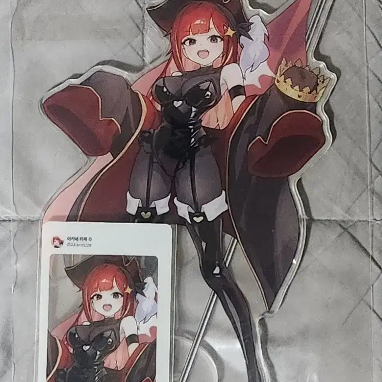 [BUNJANG] Stellive Akane Rize Pirate Acrylic Stand, Photocard / 스텔라이브 아카네리제 해적 아크릴 스탠드,포토카드