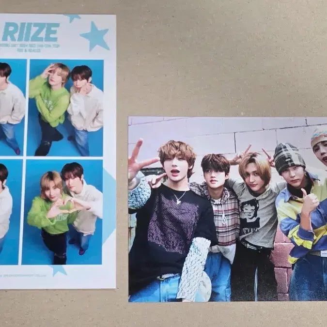 [BUNJANG] RIIZE Eunseok &amp; Anton Four-Cut Photocard / 라이즈 은석앤톤 네컷 양도