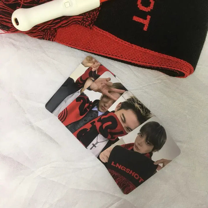 [BUNJANG] Longshot Showcase Support Set - Lightstick &amp; Scarf / 롱샷 쇼케이스 역조공 세트