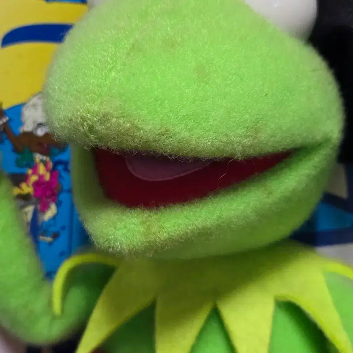 [BUNJANG] Vintage Toy Biz Muppet Treasure Island Captain Kermit Plush / 빈티지 토이비즈 머펫의 보물섬 커밋 선장 인형