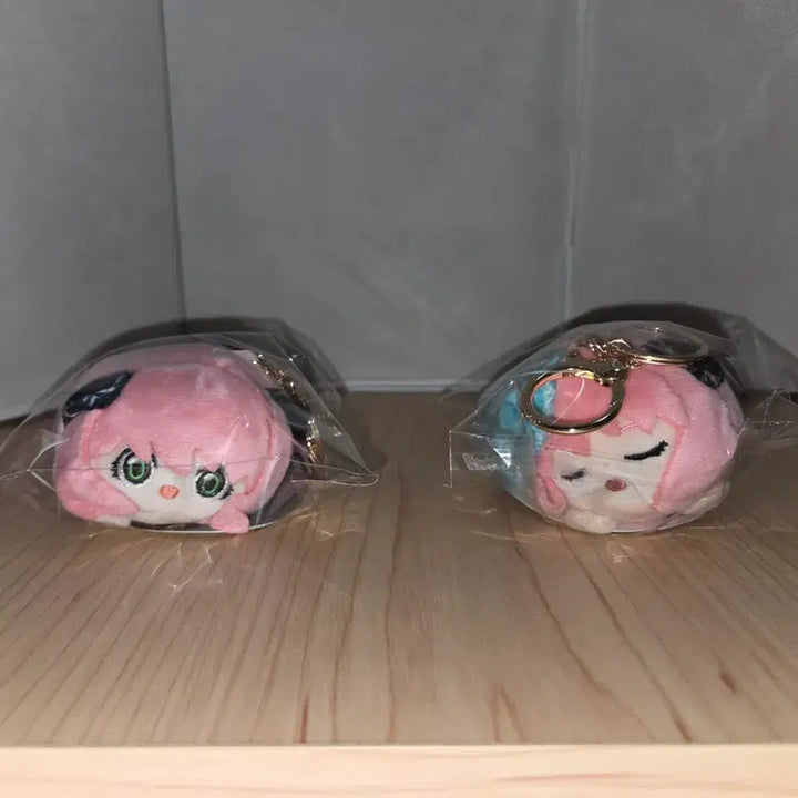 [BUNJANG] Spy x Family Anya Plush Keychain 2-Set / [무료배송] 스파이패밀리 아냐 인형 키링 2종 세트