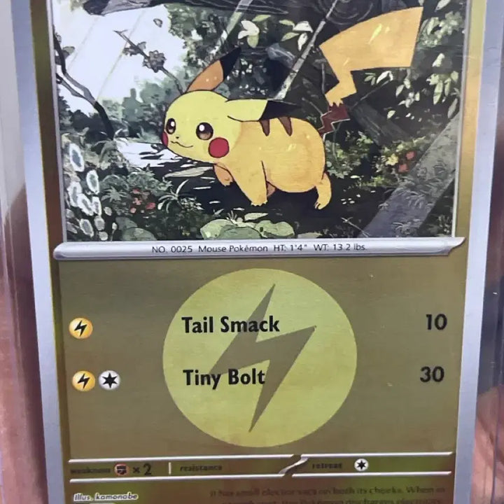 [BUNJANG] North American Edition Energy Symbol Pikachu Card / !!초희귀!! ))북미판((에너지심볼 (뉴이펙트)피카츄s급원판매가40만원