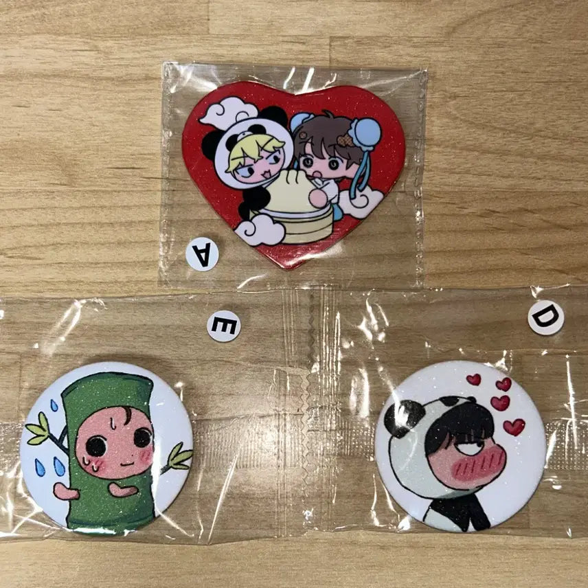 [BUNJANG] Xiangju Yeonhee Lu Pin Button Bundle Set / 샹쭈연희루 핀버튼 양도 닉쭈 앤팀 공이즈