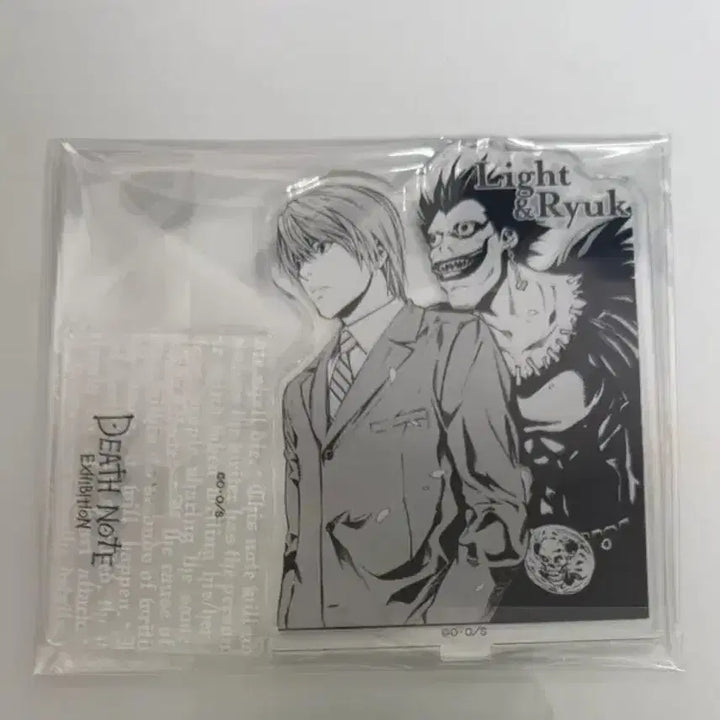 [BUNJANG] Death Note L (L) Raito Ryuk Acrylic Standee / 데스노트 원화전 라이토 류크 아크릴스탠드 엘 피규어