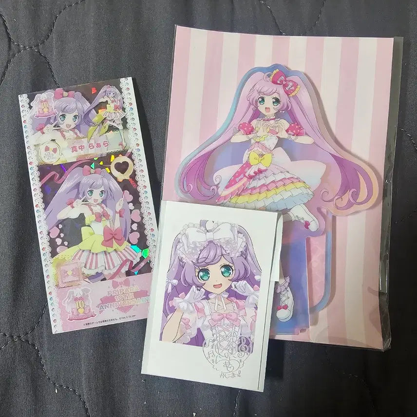 [BUNJANG] Pripara Lala Acrylic Stand &amp; Cheki / 프리파라 대프리파라전 클카 브이스퀘어 라라 아크릴 라파리 체키 판매