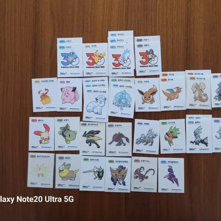 [BUNJANG] Pokemon Tteu Tteu Seal Season 5 / 포켓몬띠부띠부씰 시즌5 판매 교환