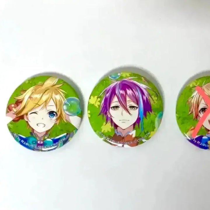 [BUNJANG] Project SEKAI Kamishiro Rui, Kagamine Len Can Badge / 프로젝트 세카이 카미시로 루이,카가미네 렌 캔뱃지