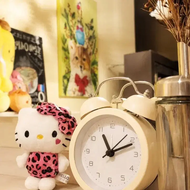 [BUNJANG] Sanrio Hello Kitty Leopard Print Gal Style Plush Doll (2026 New Arrival) / 일본정품/산리오] 미개봉 2026신상 호피 갸루 헬로키티