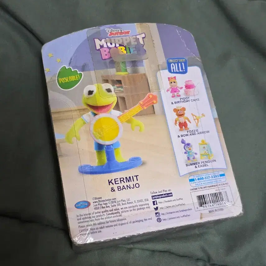 [BUNJANG] Disney Junior Muppet Babies Kermit Action Figure / 디즈니 주니어 머펫 베이비 커밋 피규어