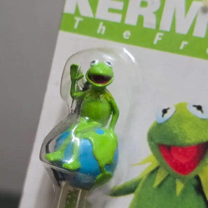 [BUNJANG] Vintage Muppet Kermit the Frog Phone Mascot Keychain Figure / 빈티지 머펫 커밋 폰 마스코트 키체인 피규어