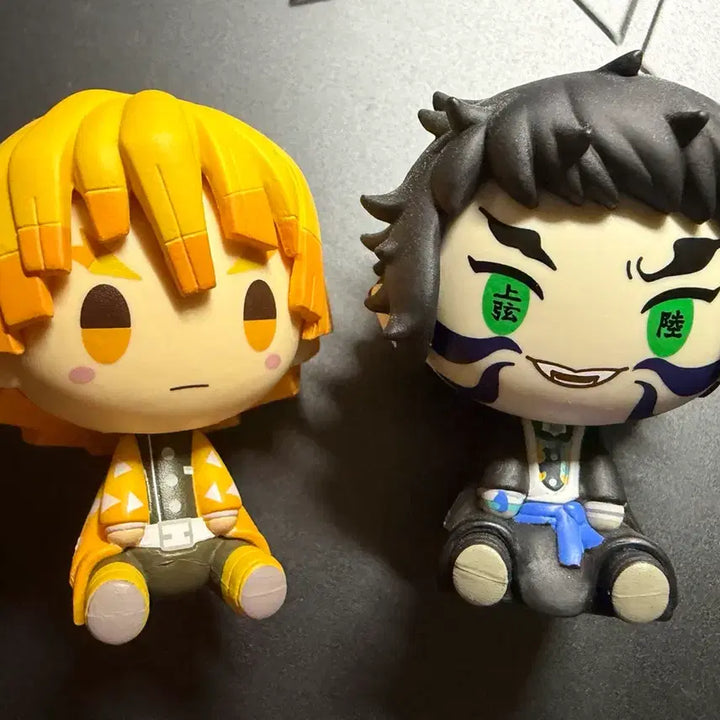 [BUNJANG] Demon Slayer Zenitsu &amp; Kaigaku Chokonokko Ichiban Kuji D Prize Figure Set / 귀멸의칼날 젠이츠 카이가쿠 초코노코 / 제일복권 쿠지 D상