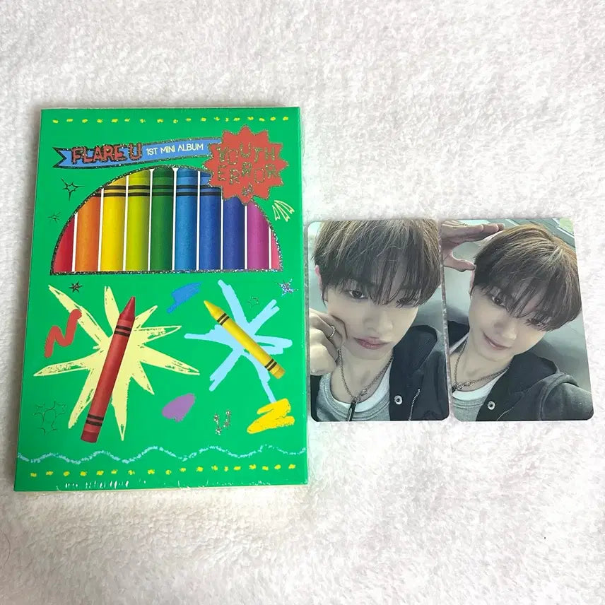[BUNJANG] Flareu Kang Woojin POB Photocard / 플레어유 강우진 미공포 포카 flareu