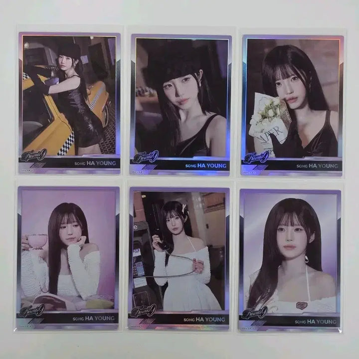 [BUNJANG] fromis_9 Song Hayoung Terrocard Rare Card 6-Set Bundle / 프로미스나인 테레카 송하영 레어카드 6종 세트 판매합니다