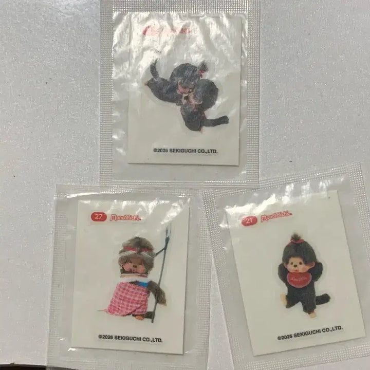 [BUNJANG] Monchhichi Wafer Sticker Collection / 교환/판매/구매 몬치치 웨하스 띠부실 띠부씰 스티커 gs몬치치