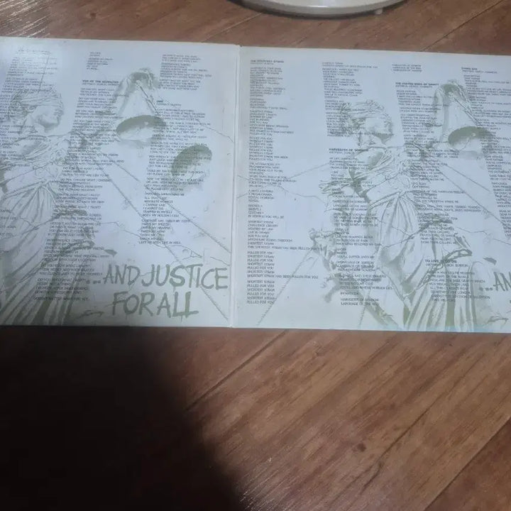 [BUNJANG] Metallica 4th Album ...And Justice For All 2LP Vinyl / 메탈리카4집 2lp