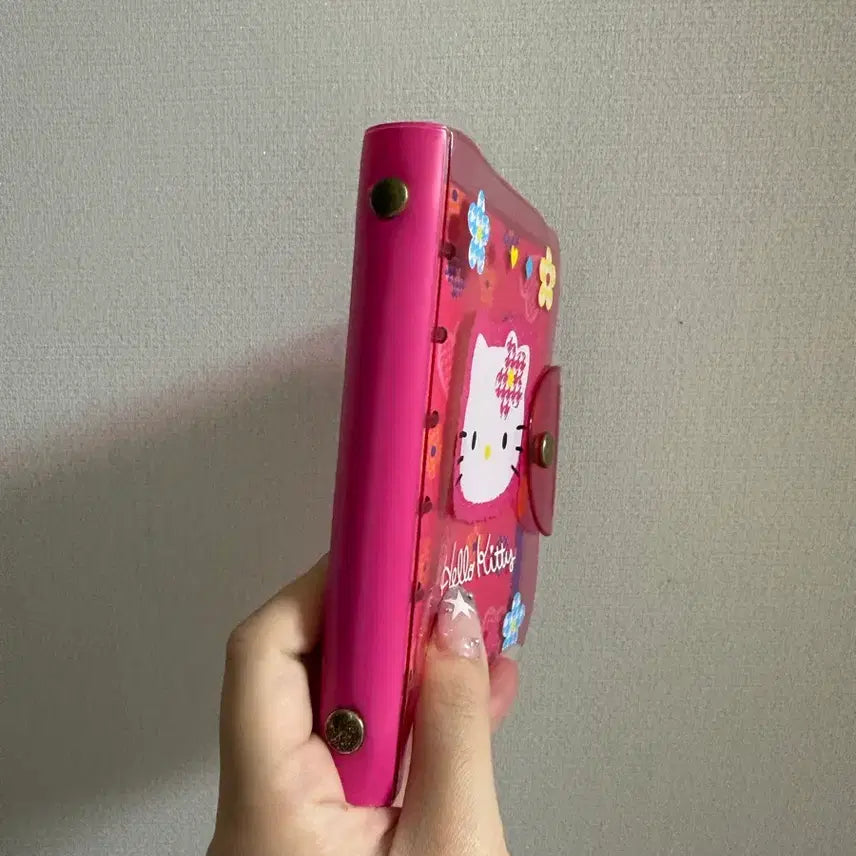 [BUNJANG] Sanrio Hello Kitty Kaohana Binder Diary / 최저가 고전 키티 카오하나 바인더 수첩 6공 다이어리
