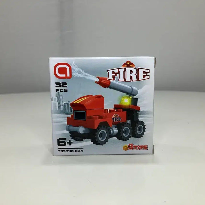 [BUNJANG] LEGO Compatible Fire Truck Building Blocks - 3 Types Available / 블럭(레고) 소방차2 3타입