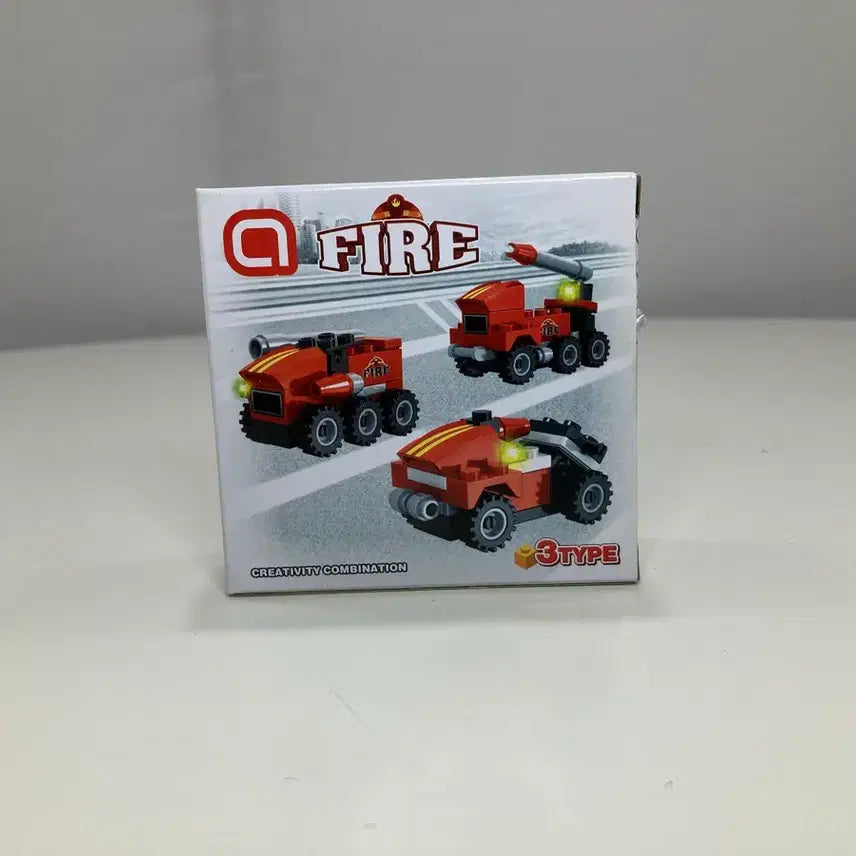 [BUNJANG] LEGO Compatible Fire Truck Building Blocks - 3 Types Available / 블럭(레고) 소방차2 3타입