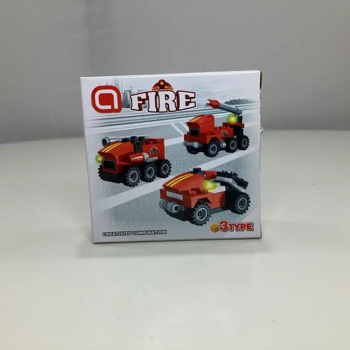 [BUNJANG] LEGO Compatible Fire Truck Building Blocks - 3 Types Available / 블럭(레고) 소방차2 3타입