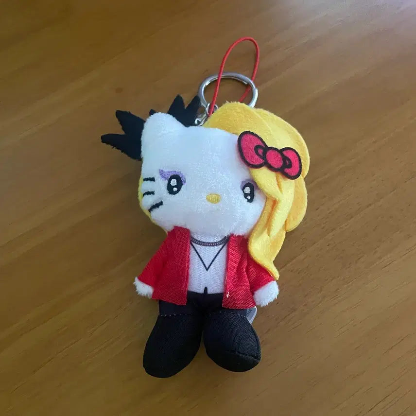 [BUNJANG] X Japan Yoshikitty Mascot Plush Keychain / 엑스재팬 요시키티 마스코트 인형 키링