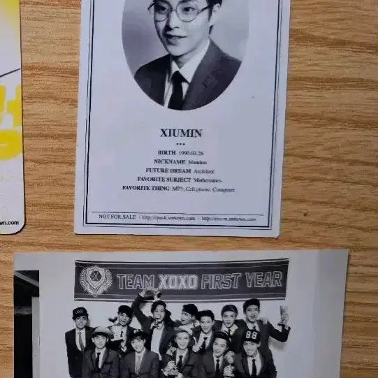 [BUNJANG] EXO XOXO Wolf X Mi Nyeo Xiumin Photocard / 엑소 xoxo 늑대와미녀 시우민 포토카드