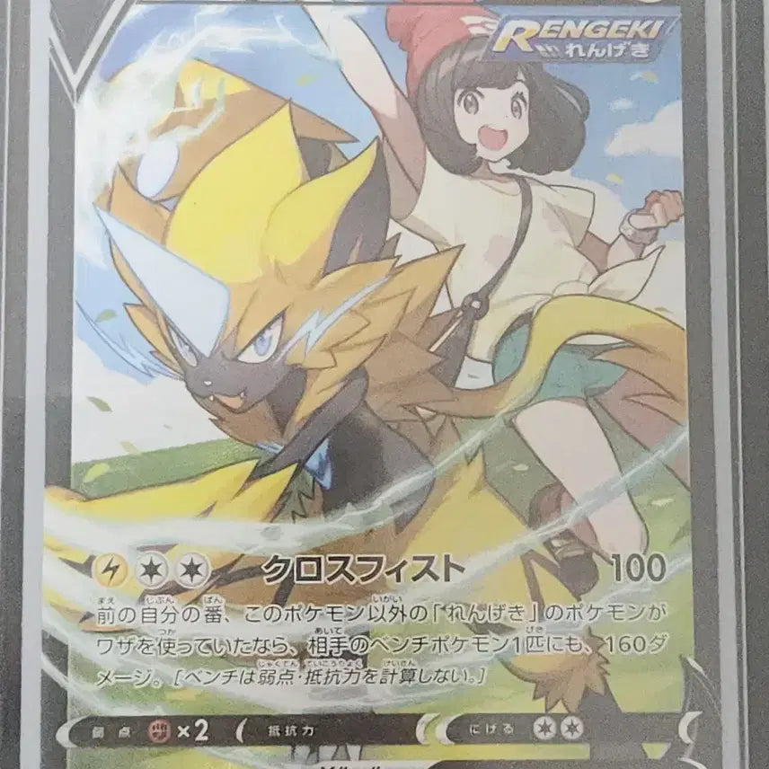 [BUNJANG] Zeraora V CSR Japanese Edition / 일판 제라오라v csr