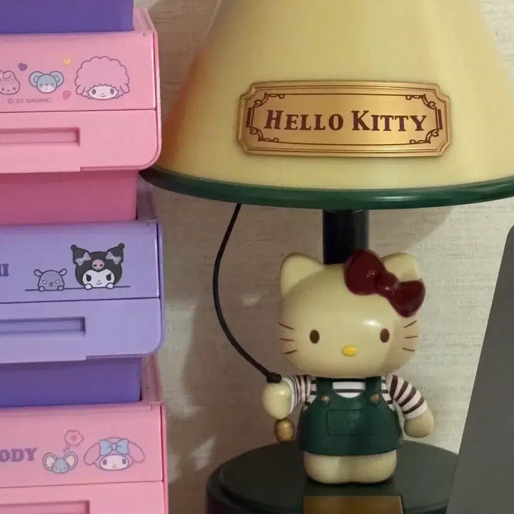 [BUNJANG] Vintage Hello Kitty Action Mood Light Lamp / 3일동안만!)고전 헬로키티 액션 무드등 조명