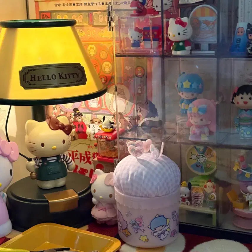 [BUNJANG] Vintage Hello Kitty Action Mood Light Lamp / 3일동안만!)고전 헬로키티 액션 무드등 조명
