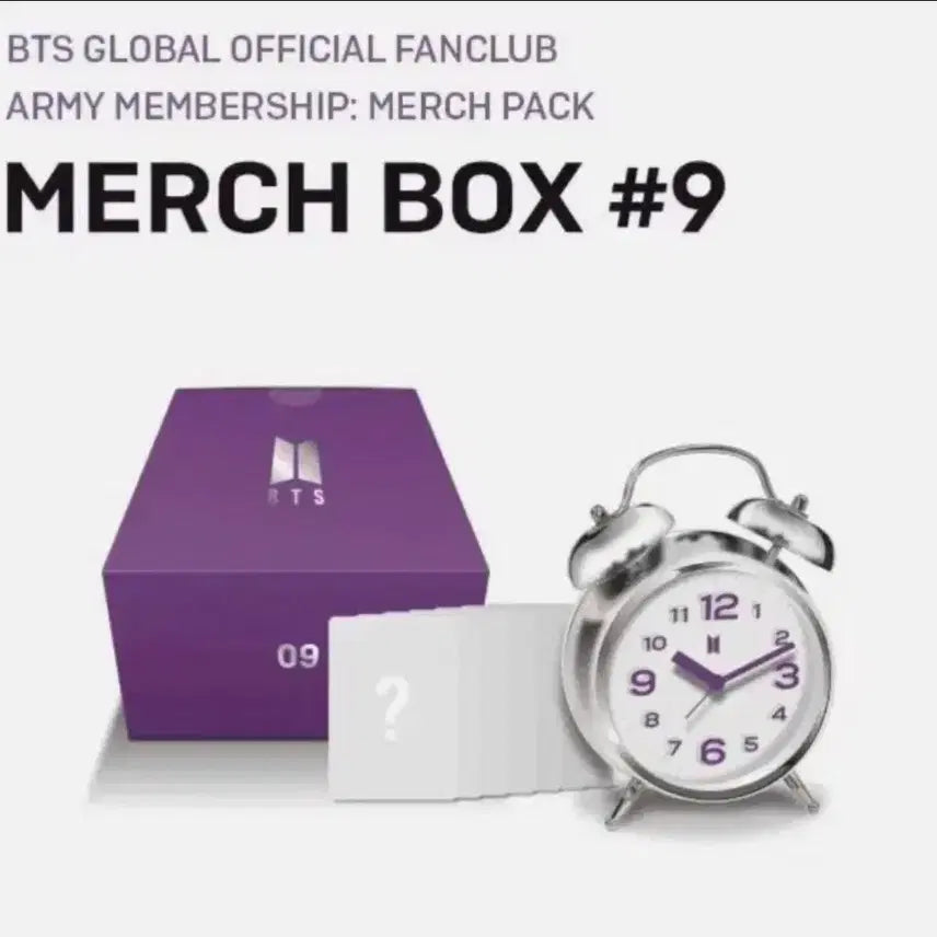 [BUNJANG] BTS Alarm Clock (Member Voice Alarm) / bts merch 