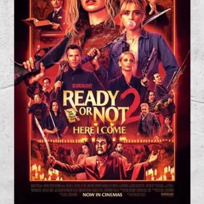 [BUNJANG] Ready or Not 2 Main Poster / 최저가)레디오어낫2 메인 포스터