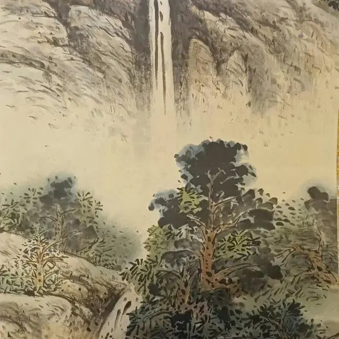 [BUNJANG] Jeonjeong Park Hang-hwan "Mountain Landscape" Ink and Wash Painting / 동양화 전정 박항환의 산수화