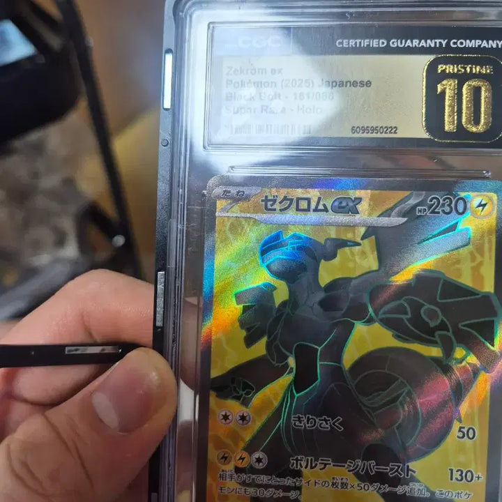 [BUNJANG] Japanese Reshiram SR Pristine 10 Pokemon Card Graded Card / 일판 제크로무 SR 프리스틴10 포켓몬카드 등급카드 등카