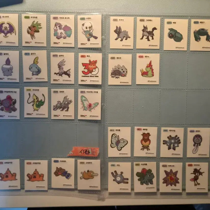 [BUNJANG] Pokemon Stickers (Gen 2-5) For Trade / 포켓몬 띠부씰 시즌2,3,4,5 교환