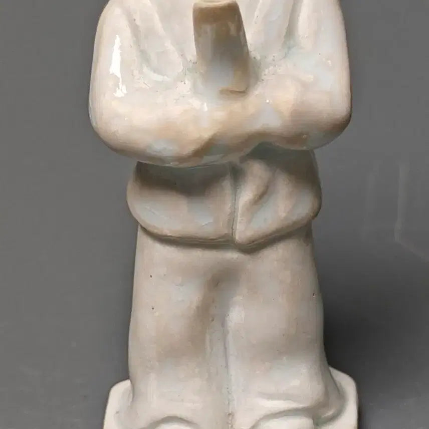 [BUNJANG] Authentic Southern Song Dynasty Zhangle Kiln Celadon Boy Water Dropper / [진품] 출토품 남송 장러요 영청자 동자 연적 중국도자기 골동품 수집품
