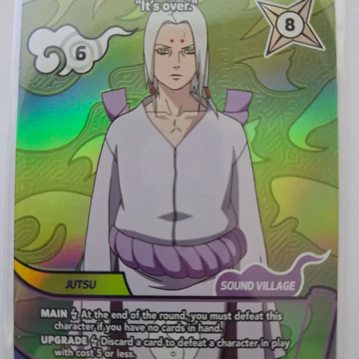 [BUNJANG] Naruto Mythos TCG Season 2 Kimimaro RA (Alt Art) 123/130A / 키미마로 RA 123/130A 시즌2 나루토 Mythos TCG