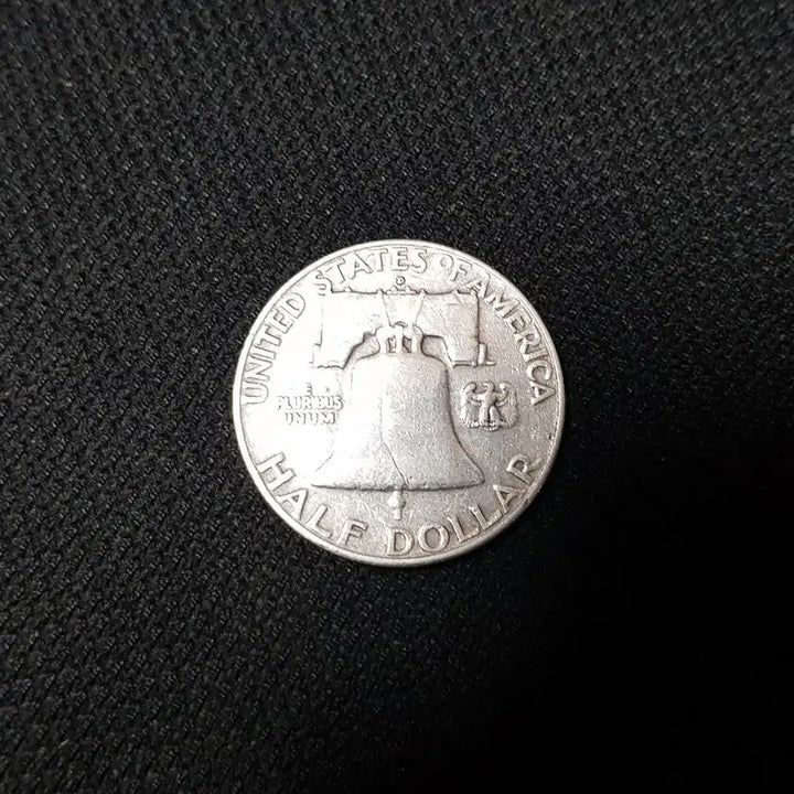 [BUNJANG] 1958 Benjamin Franklin Commemorative Coin (90% Silver) / [은 90%] 1958년 벤자민 프랭클린 기념 주화