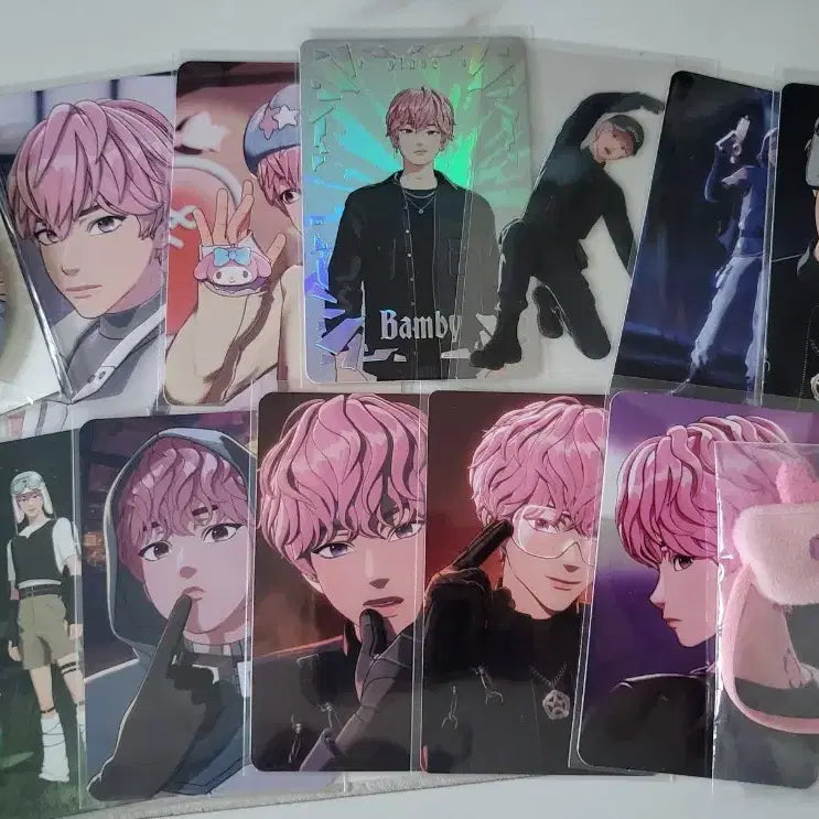 [BUNJANG] PLAVE Yul-reum Can Badge Bundle Set Bambi / 플레이브 포카 육여름캔뱃지 밤비 일괄