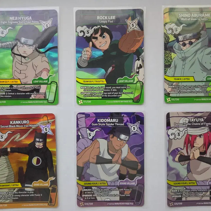 [BUNJANG] Naruto Mythos TCG Season 2 R Cards / 나루토 Mythos TCG 시즌2 R 카드 판매