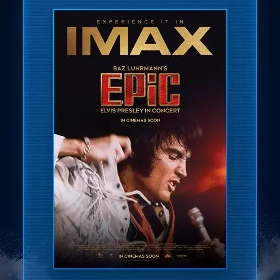 [BUNJANG] Elvis Presley Concert IMAX Limited Poster (A3) / 에픽:엘비스 프레슬리 콘서트 IMAX 리미티드 포스터 (A3) 팝니다