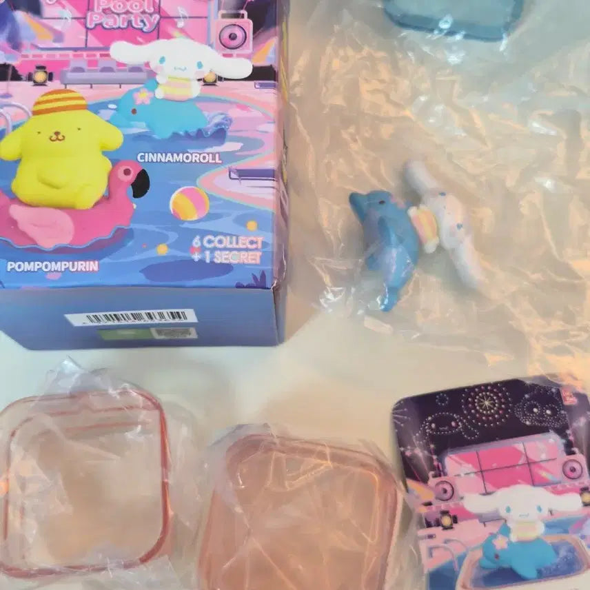 [BUNJANG] Sanrio Cinnamoroll Full Party Figure - Sealed / [미개봉] 산리오 랜덤 피규어 > 시나모롤 풀파티 피규어