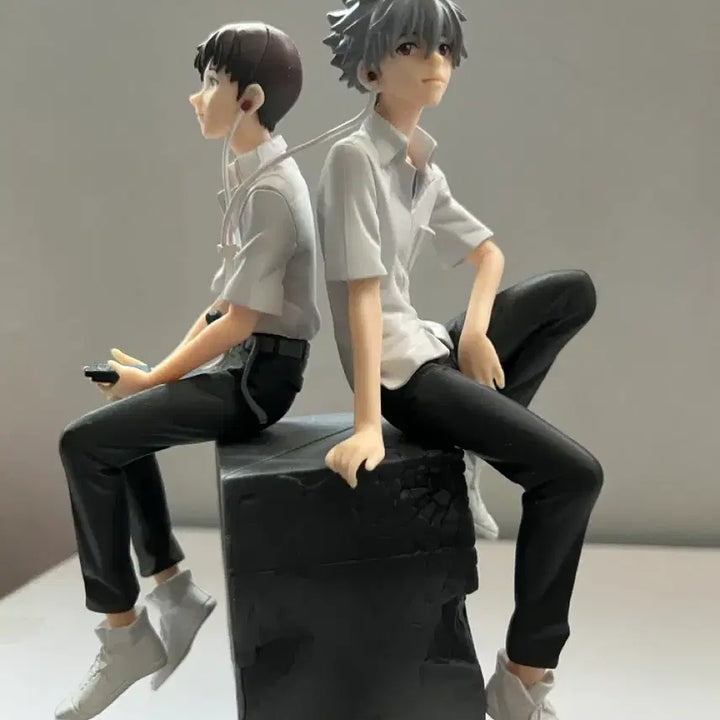 [BUNJANG] Sega Evangelion VIGNETTEUM Figure Bundle / 세가 에반게리온 신지 카오루 피규어 일괄