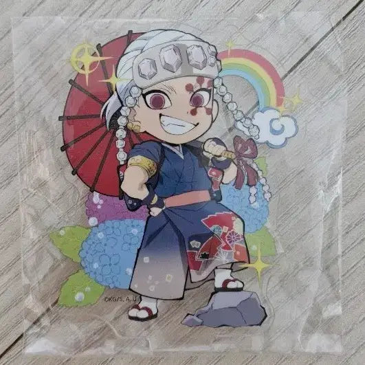 [BUNJANG] Demon Slayer Tengen Uzui Summer Acrylic Stand (Sealed) / 귀멸의칼날 귀칼 우즈이 텐겐 장마 여름 아크릴스탠드 미개봉
