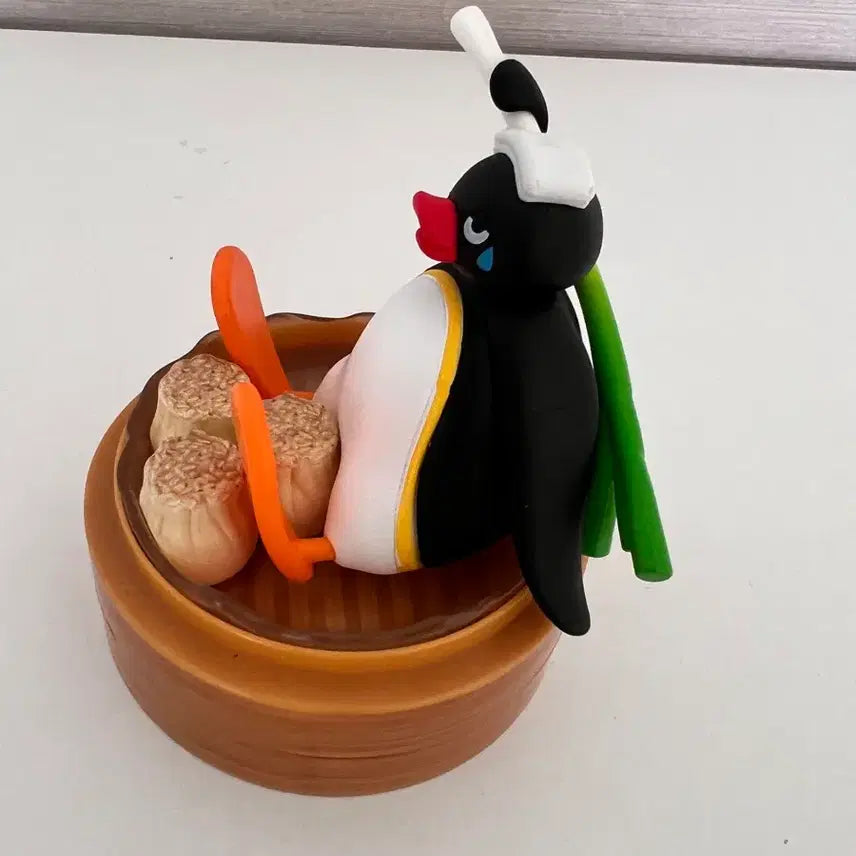 [BUNJANG] Pingu Food Life Figure / 핑구 푸드라이프 피규어 가챠 보다 크고 주먹만함 리멘트 임