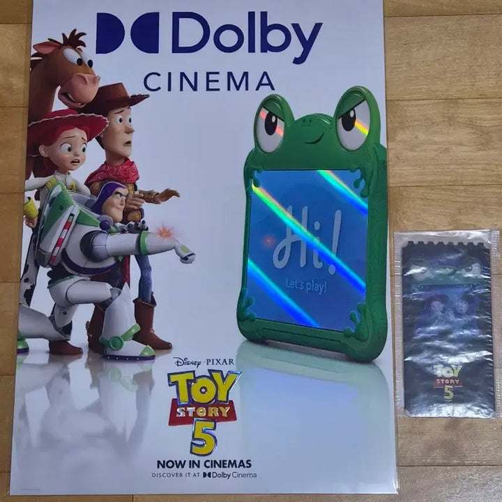 [BUNJANG] Toy Story Dolby Poster + Original Ticket Set / 토이스토리 돌비포스터+오리지널티켓 2종 일괄 직거래만