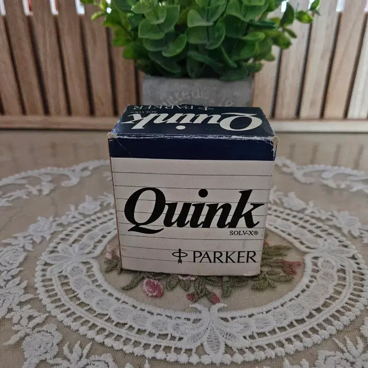 [BUNJANG] Vintage Parker Quink Fountain Pen Ink Bottle / [빈티지/희귀] 파커 PARKER 큉크(Quink) 만년필 병잉크