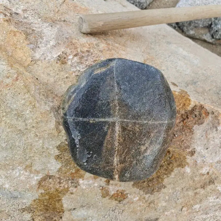 [BUNJANG] Natural Stone Cross Stone Sculpture / 수석 자연석 십자가 크기 17- 18 - 5