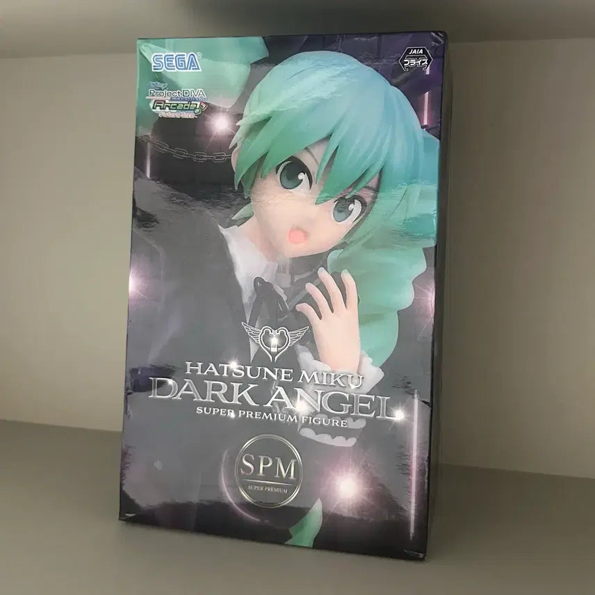 [BUNJANG] Sega Hatsune Miku Dark Angel Figure (Sealed) / (미개봉) 세가 하츠네 미쿠 다크엔젤 피규어